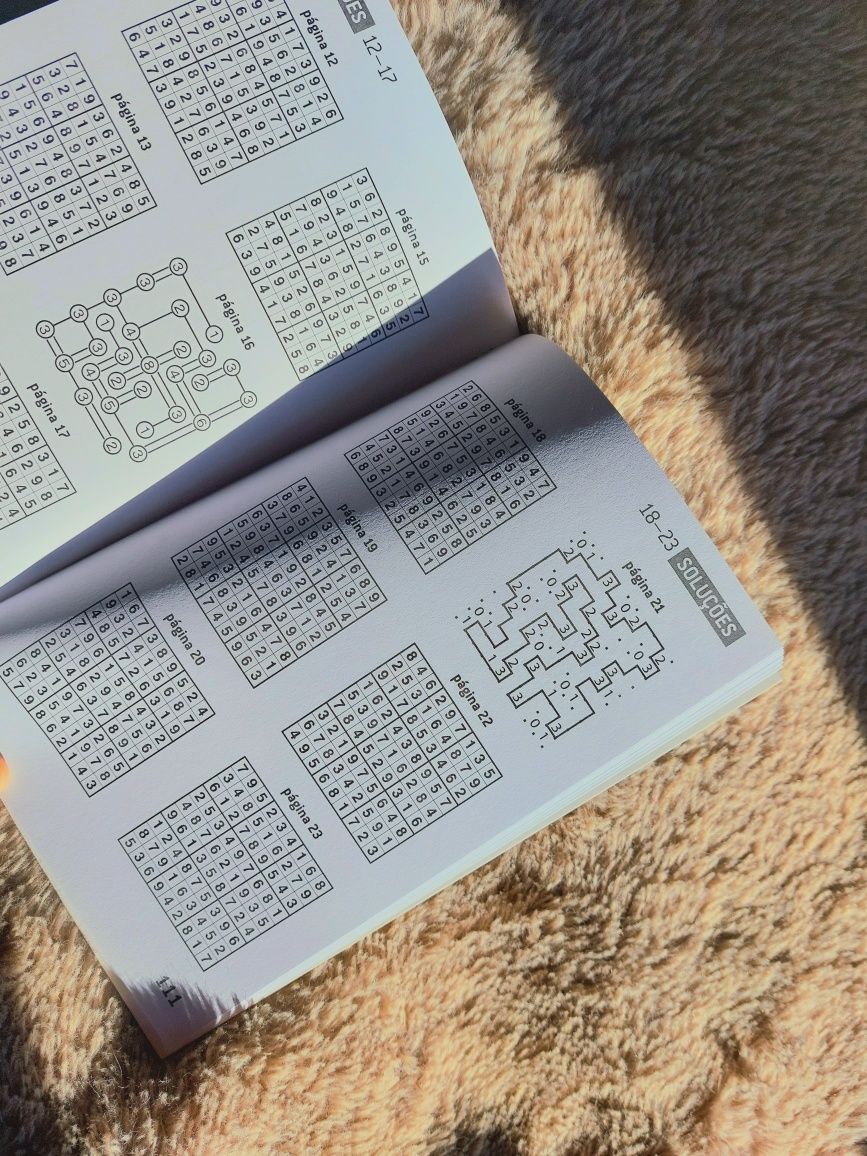 Livro Sudoku e outros jogos japoneses