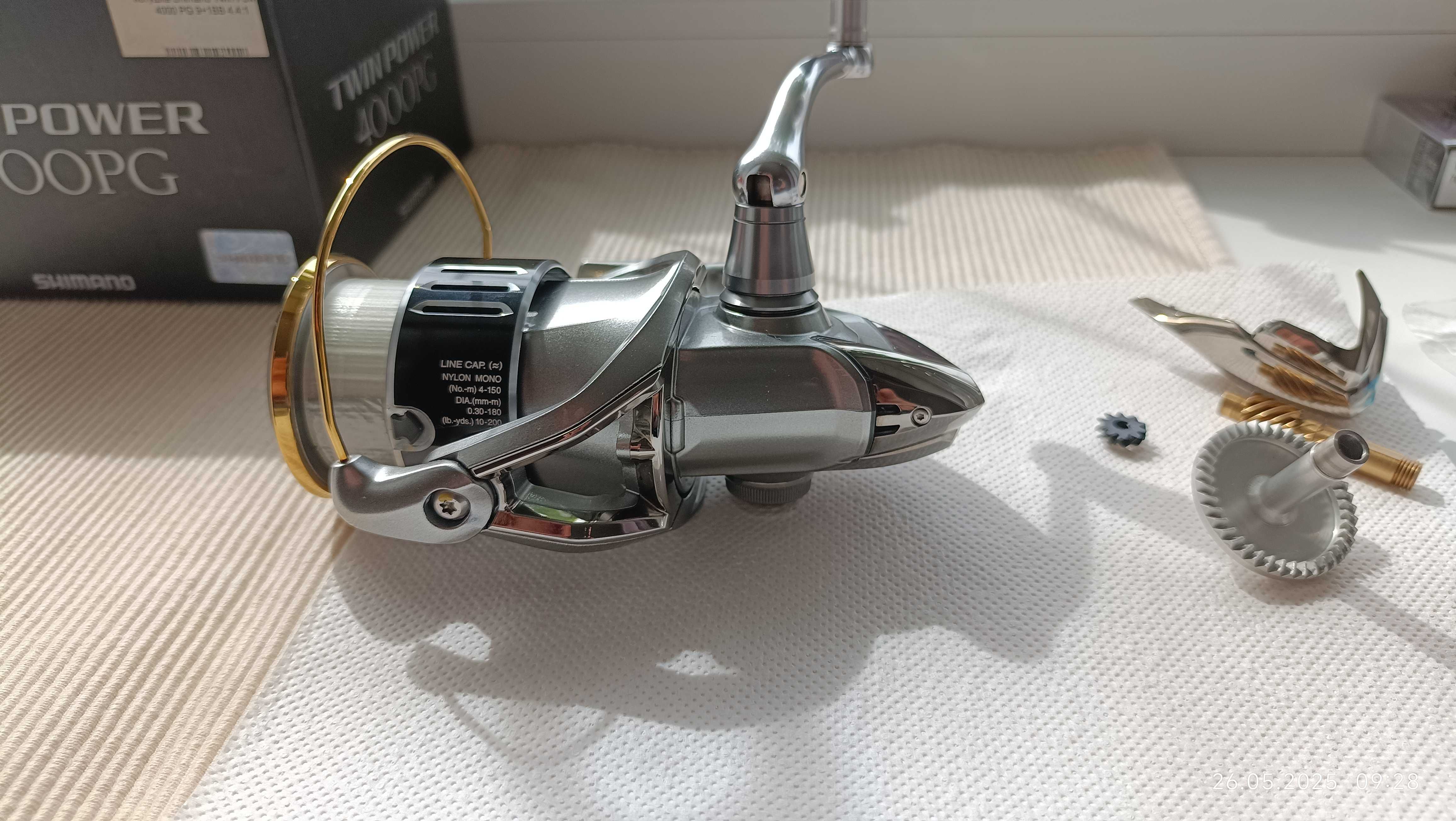 Катушка Шимано Twin Power 4000PG