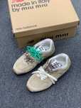 WhiteSilver\NewBalance*Damskie*Moda*SLMIUMIU UnisexTrampki.42