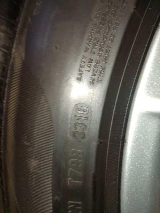 Alufelgi 17 z oponami bmw 5