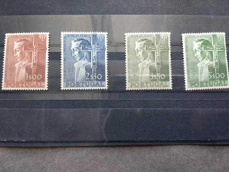 Selos IV Centenário da Fundação da Cidade de São Paulo de 1954 - novos