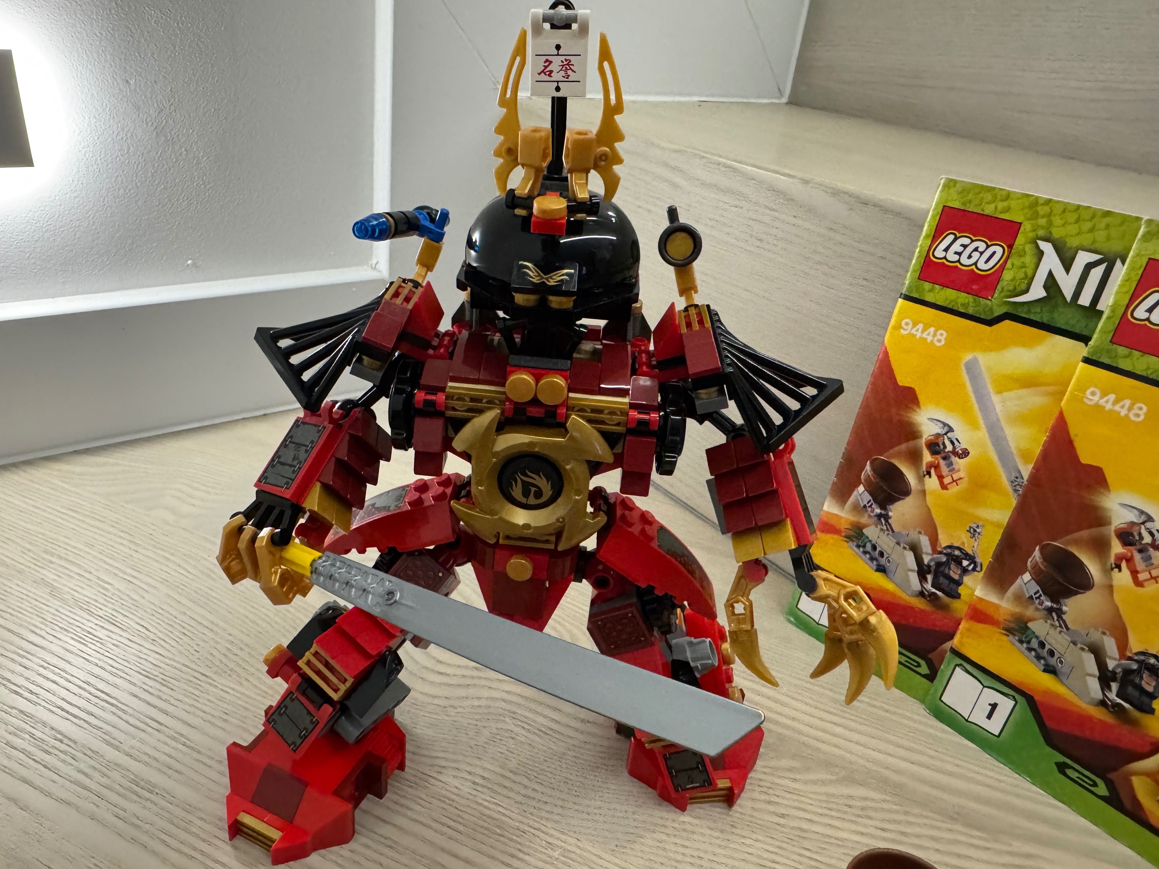 Aktualne. LEGO Ninjago 9448 Samuraj Mech KOMPLET