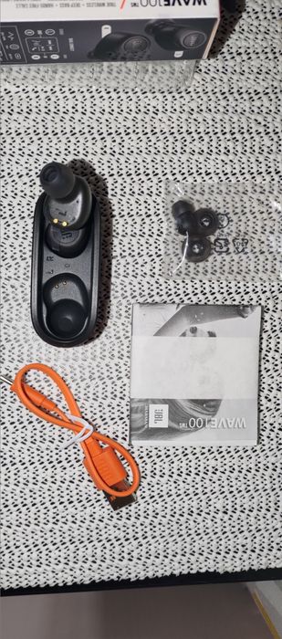 Наушники JBL WAVE 100 TWS Black (JBLW100TWSBLK)