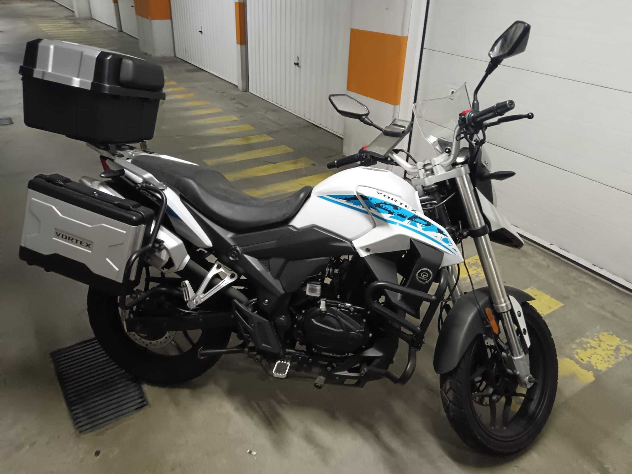 Vendo Vortex RX1 125cc, ano 2020, com 10.100 km