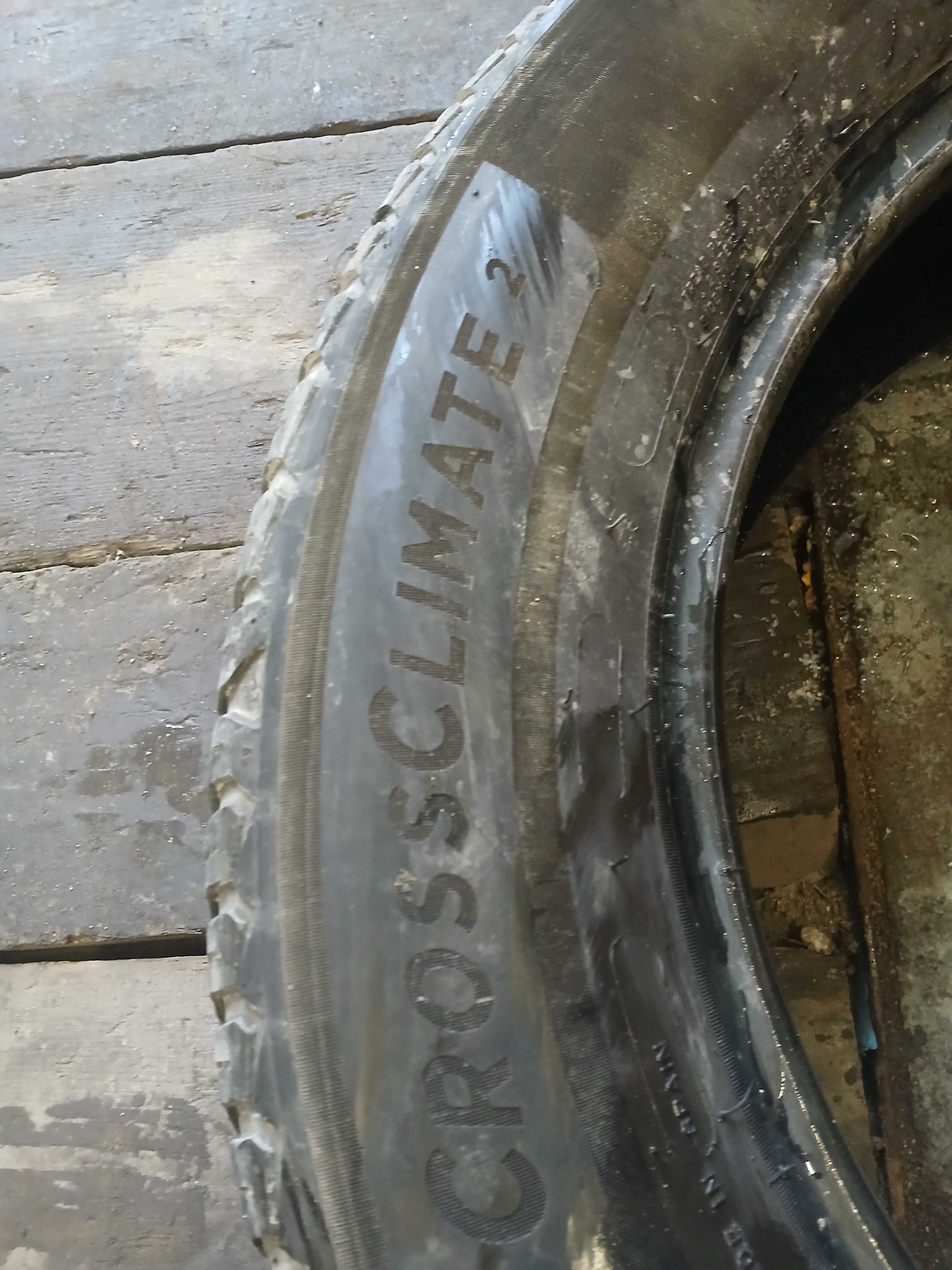 2x używane opony całoroczne 225/60 R17 Michelin Montaż Gwarancja