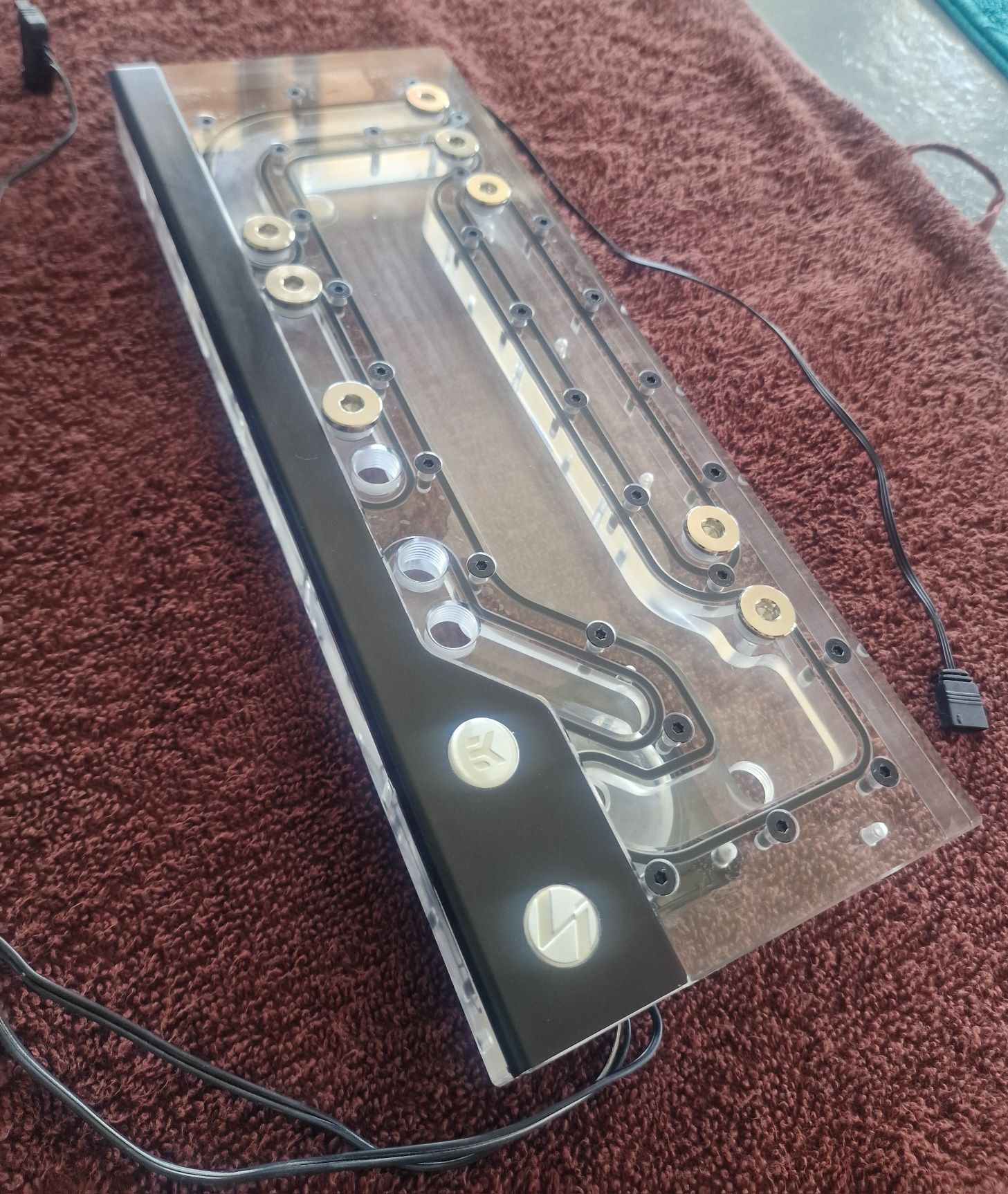 Lian Li EKWB EK water side distro plate + DDC 4.2