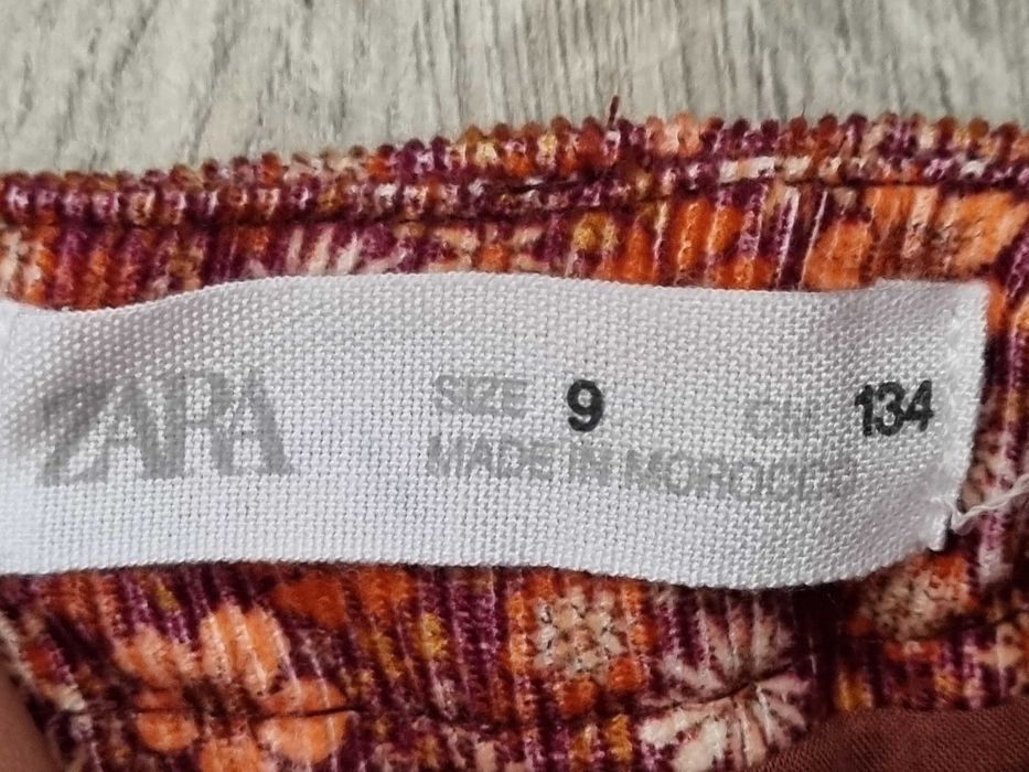 Spódniczka dziewczęca Zara rozmiar 134