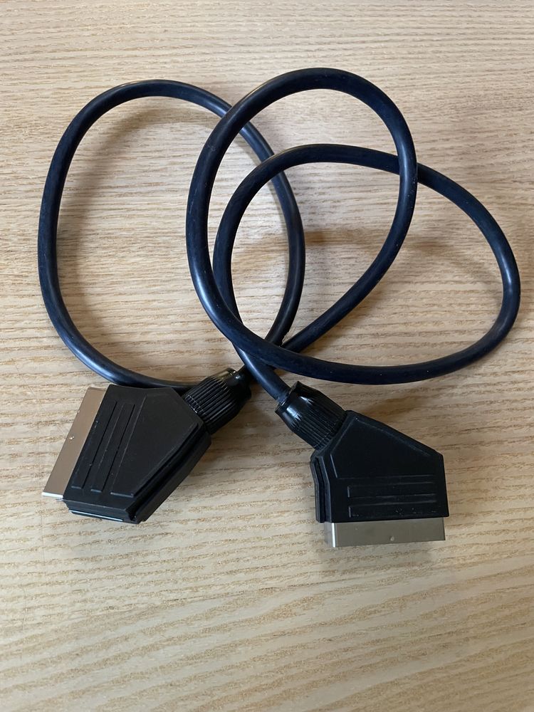 Kabel Euro Euro Scart eurozłącze 120 cm