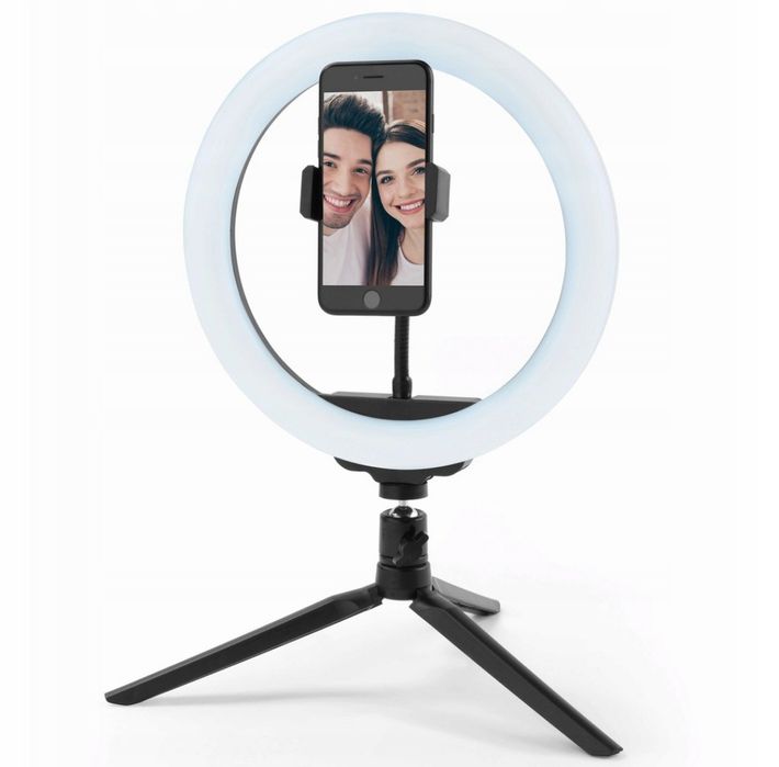 Lampa pierścieniowa statyw uchwyt do selfie