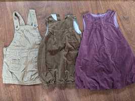 Lote vestidos bombazina 5-6 anos marca (Lanidor, Kaboosia,..)