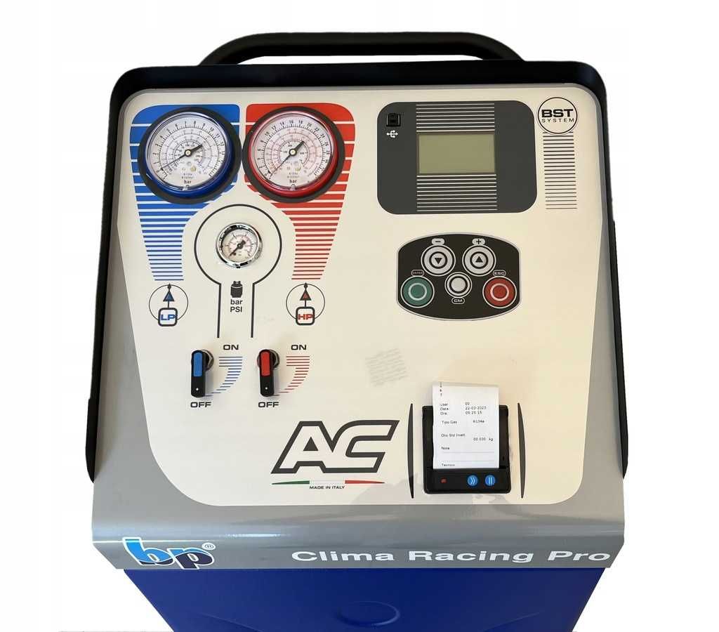 Stacja klimatyzacji  R134A 1234YF AUTOMATYCZNA SPIN automat