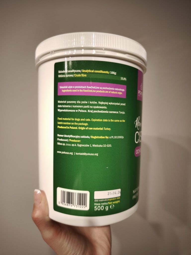 Czystek dla psa Pokusa for Health kleszcze opakowanie 500g