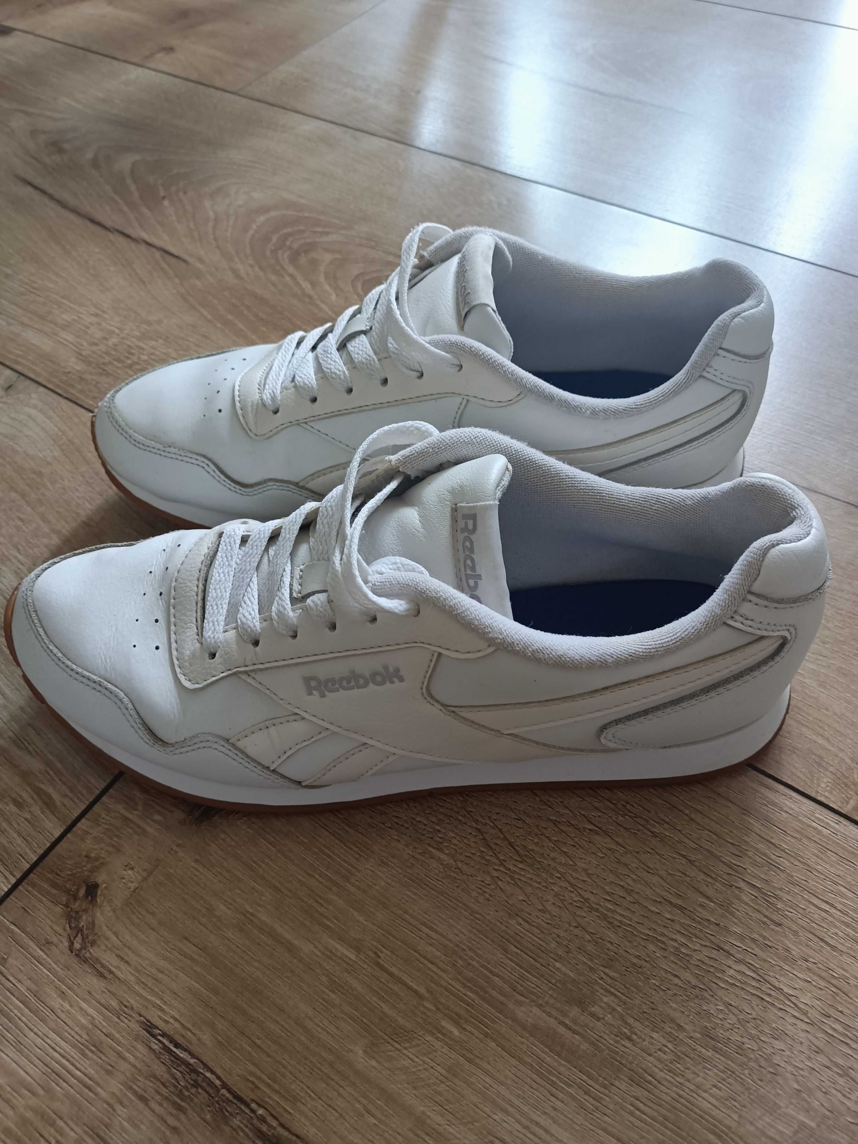 Adidasy sneakersy Reebok 39 białe skórzane