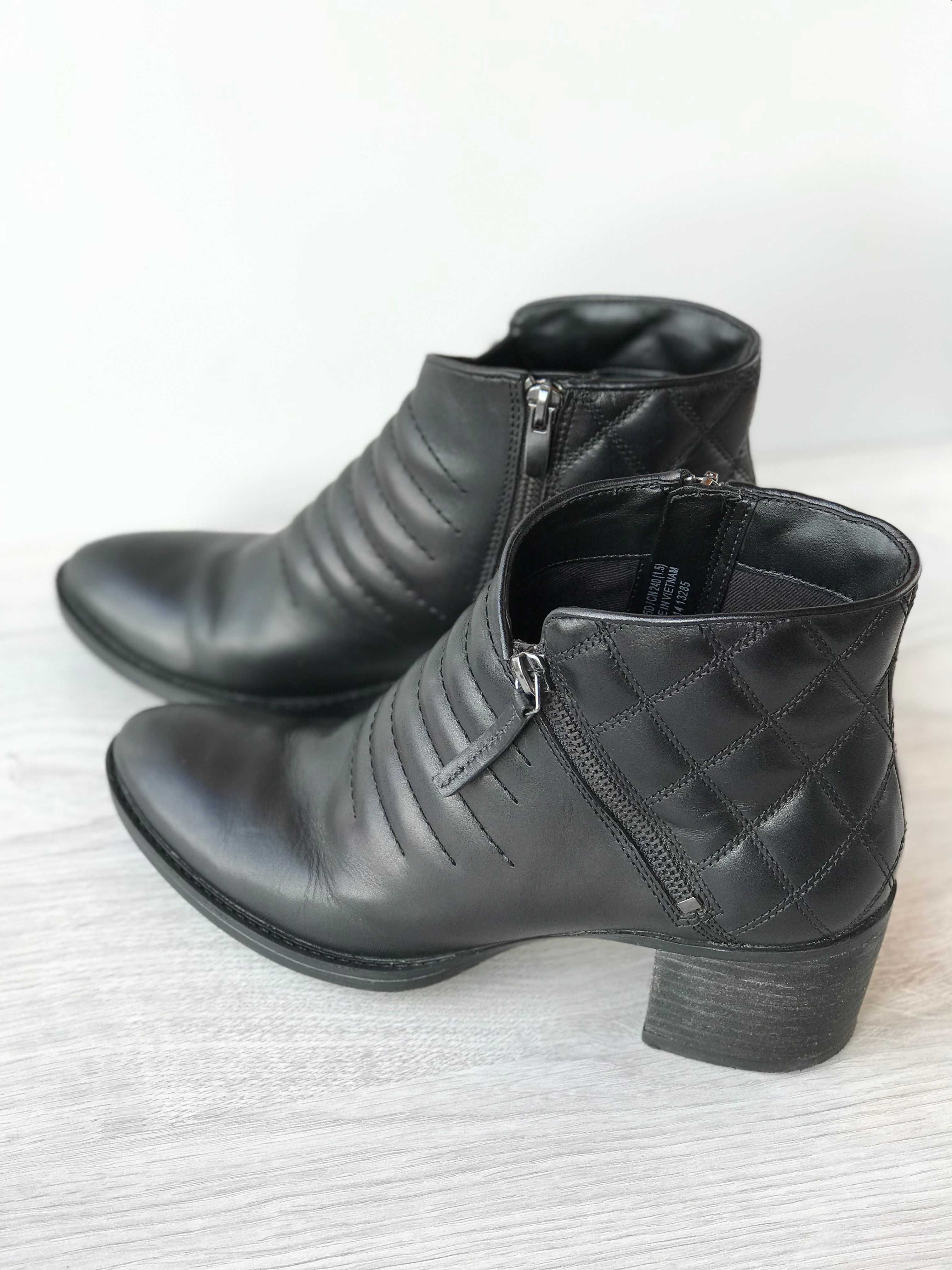 Шкіряні черевики clarks movie retro bootie womens