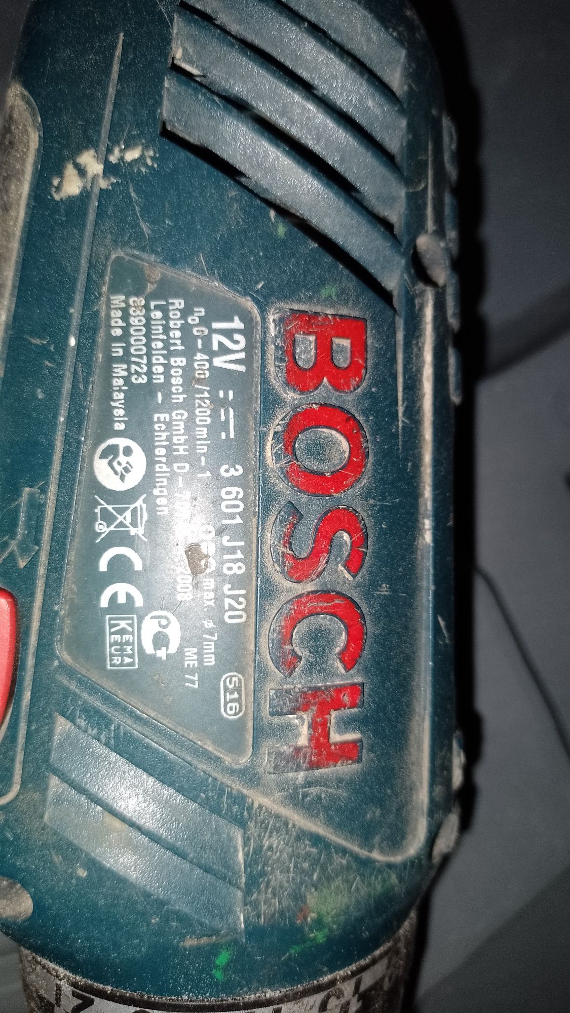Wkrętarka akumulatorowa GSR 12-2 Bosch 12v