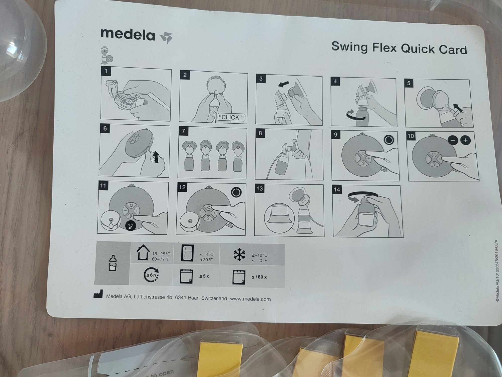 Bomba amamentação swing flex