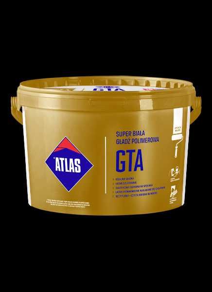 Atlas Gładź polimerowa GTA super biała 25kg