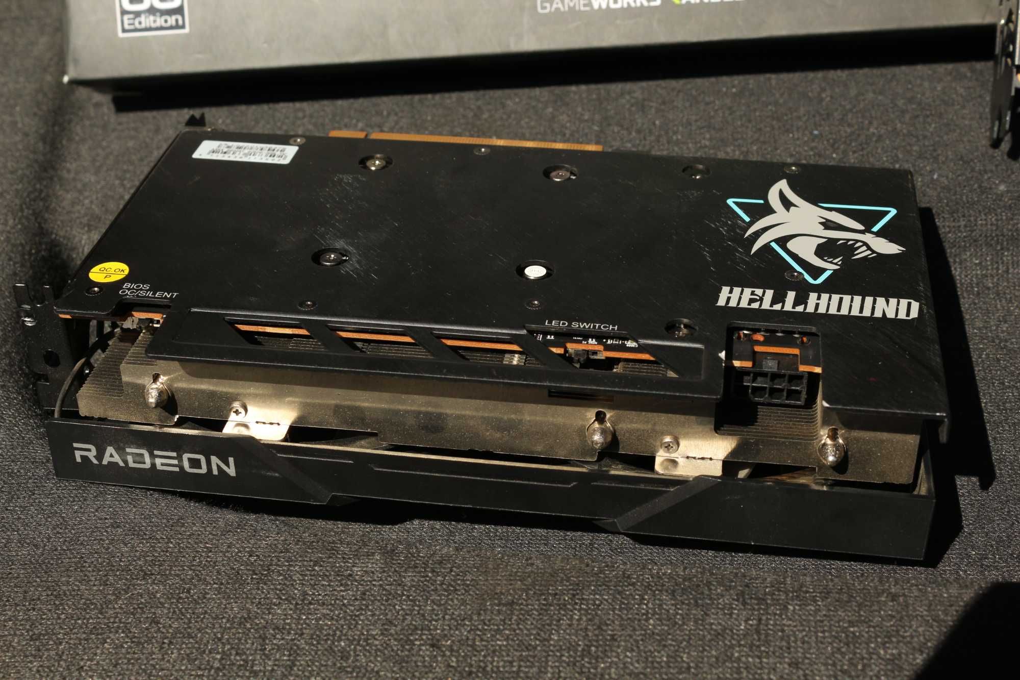 Видеокарта PowerColor AMD Radeon  RX 6700 XT 12Gb RX 6600 XT Hellhound
