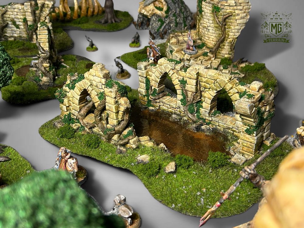 Zestaw Makiet do gry Bitewnej Age of Sigmar Me LotR SBG wh40K Aos