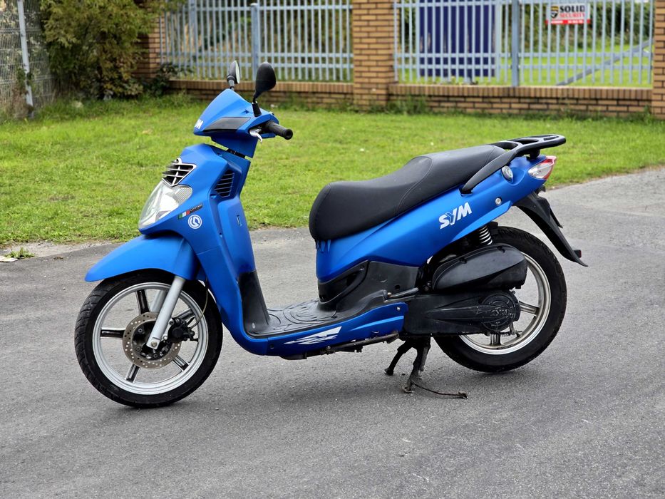 Skuter na dużych kołach SYM 125/50 125 rejestrowany na 50