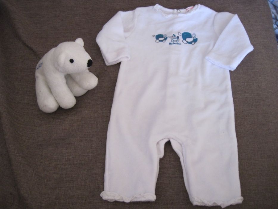 Babygrows sem pes 0-12 meses