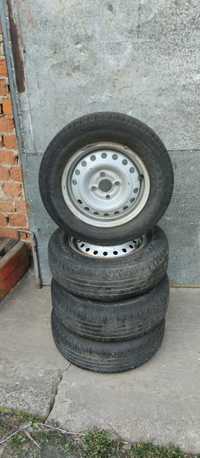 Продам комплект літньої гуми на Ланос