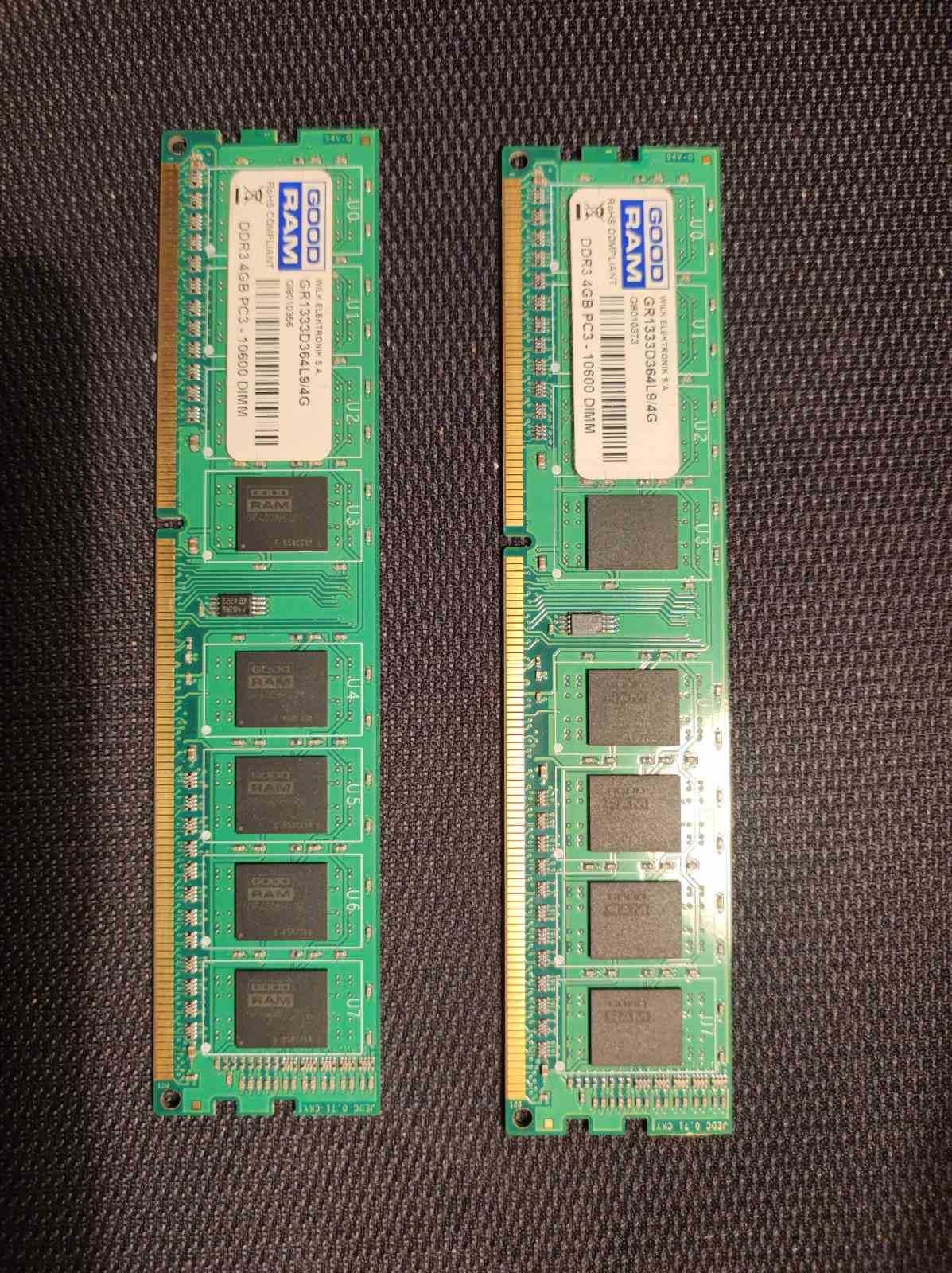 Оперативная память GOOD RAM  DDR 3 4GB 2 шт