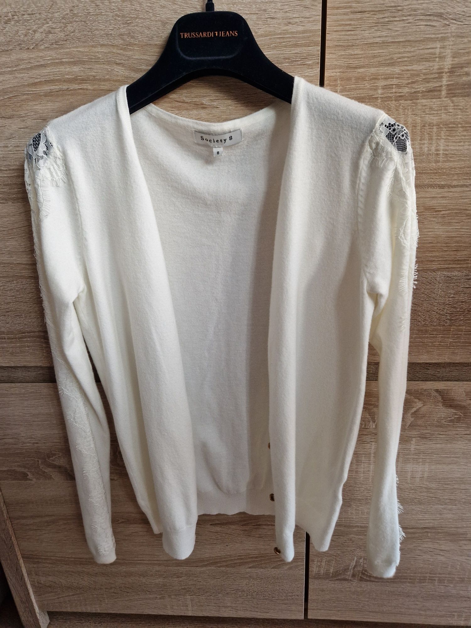 Cienki Sweter/ kardigan r.S damski