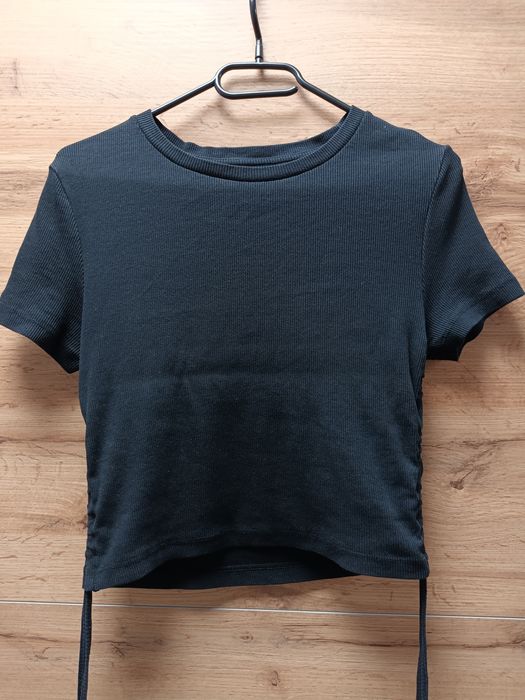 Crop top prążek House XL