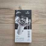 Ładowarka samochodowa typ-c car charger White biała