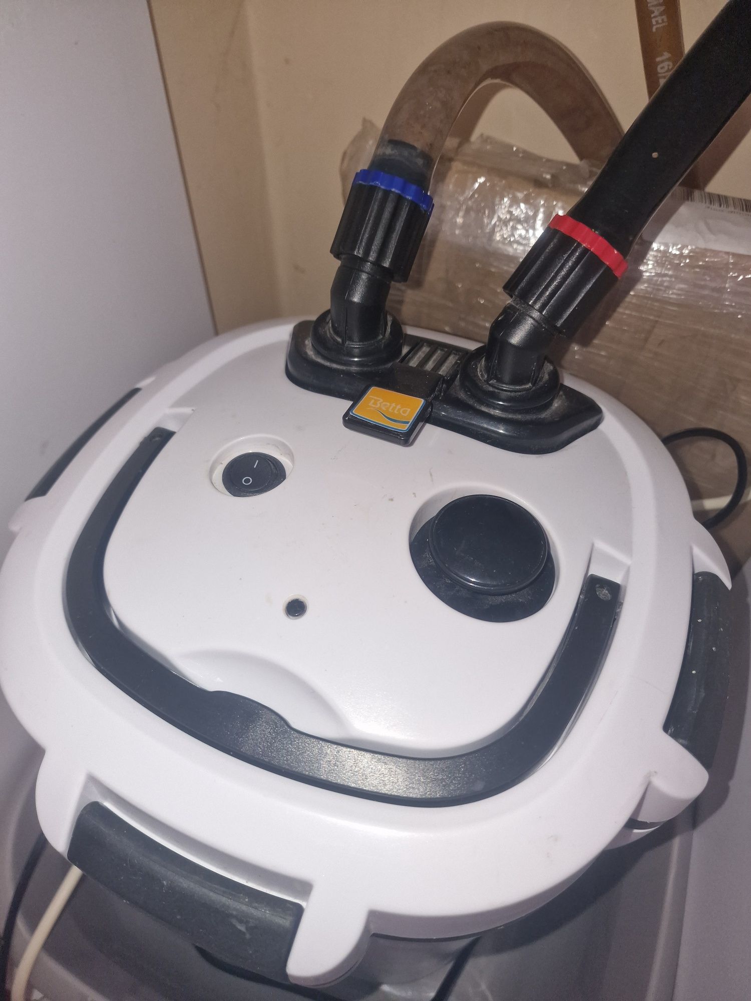Filtr zewnętrzny kubełkowy z lampą UV