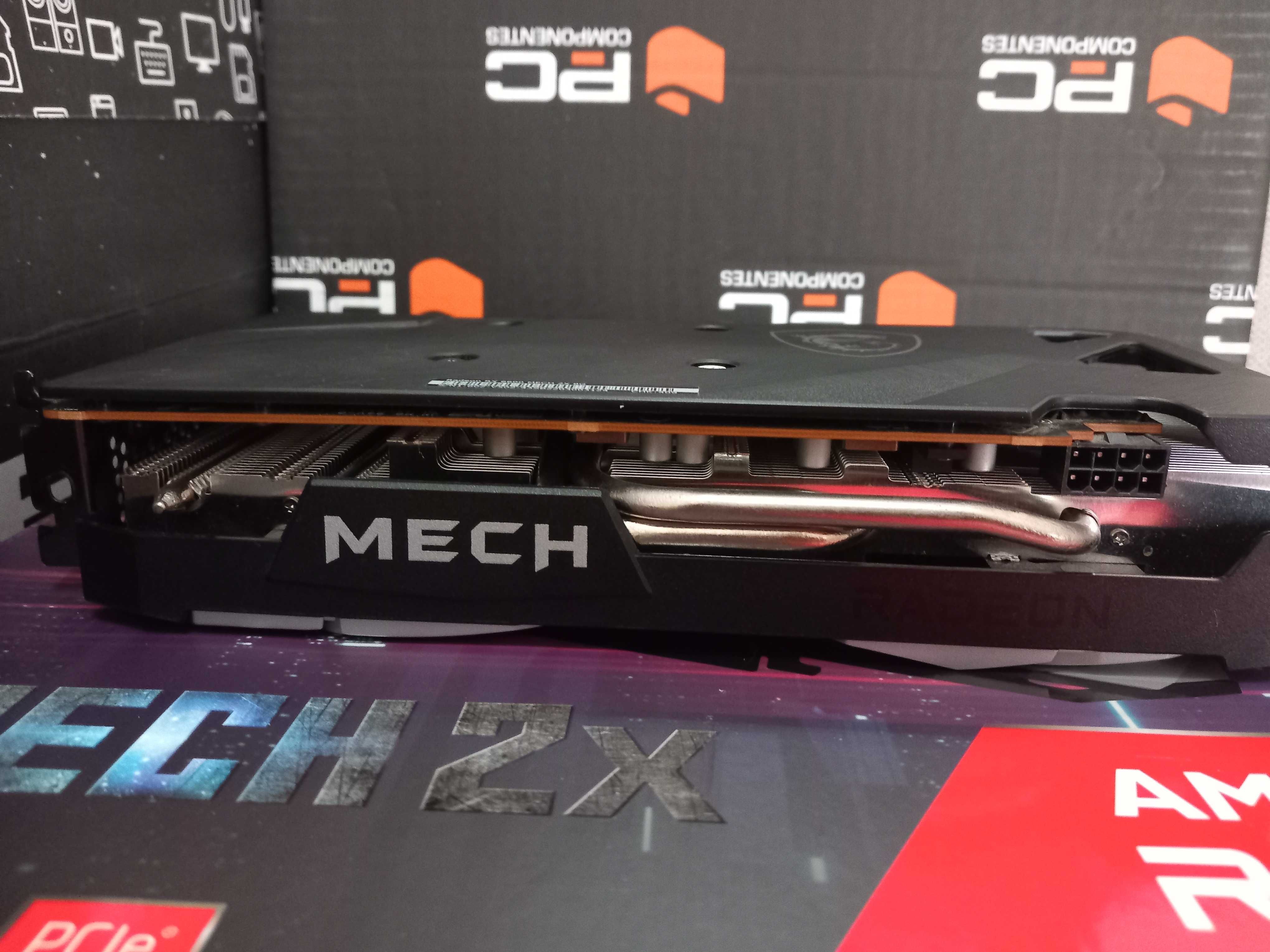 Placa Gráfica RX 6600 MECH 2X 8G GDDR6 AMD Radeon NOVO