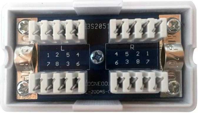 З'єднувач мережевих кабелів Cablexpert 8P8C LSA (Krone) cat5E UTP LAN