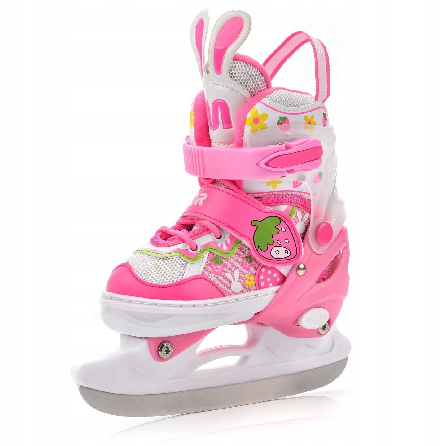 Rolki 4w1 METEOR BUNNY M (rozmiar 34-37)