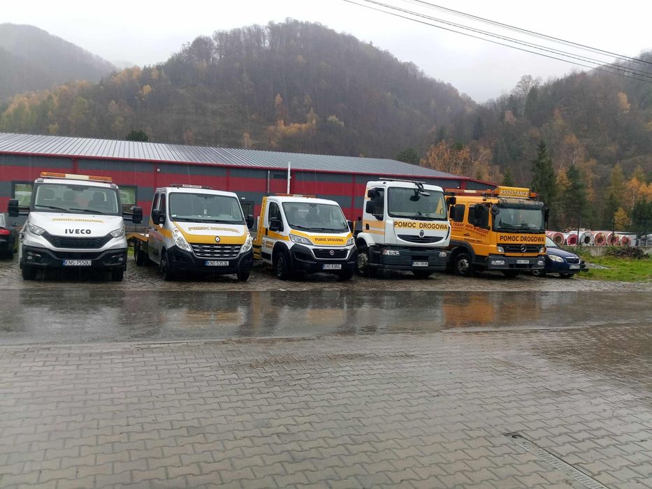 Pomoc Drogowa Łącko Kamienica Krościenko Szczawnica Tylmanowa Limanowa