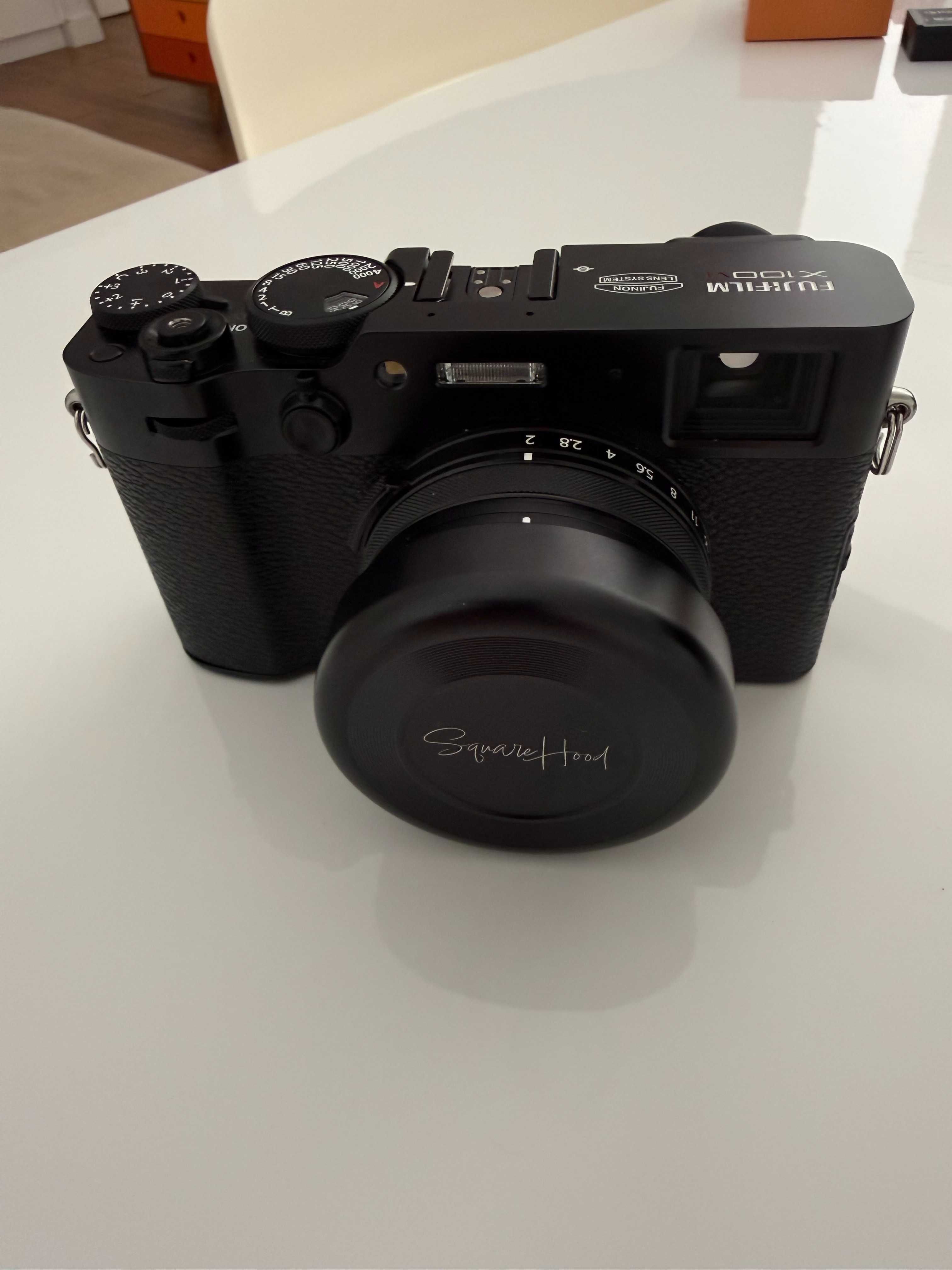 Parásol Squarehood para Fujifilm X100(V/VI) 10% Haze (como novo)