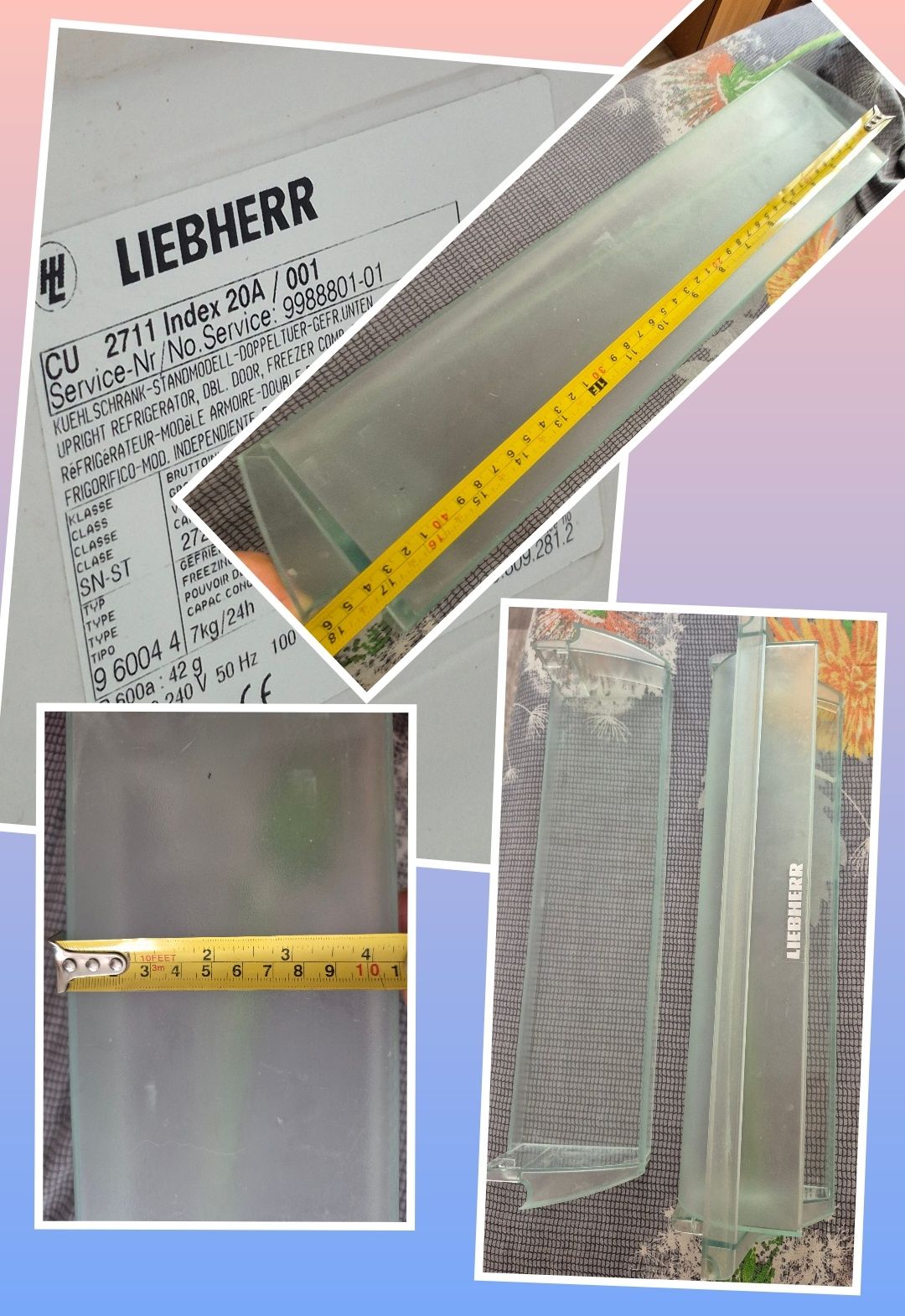 Все вишлю по олх Liebherr двері Полиця балкон