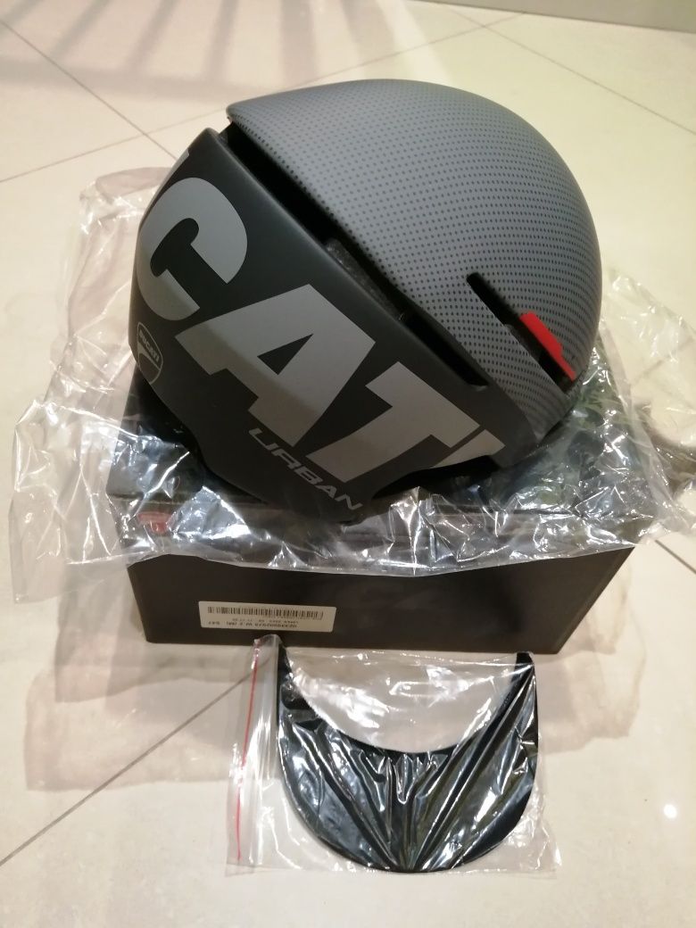 Kask DUCATI Urban rozm L (58-62cm) na hulajnoge na rower ABS+EPS+Visor