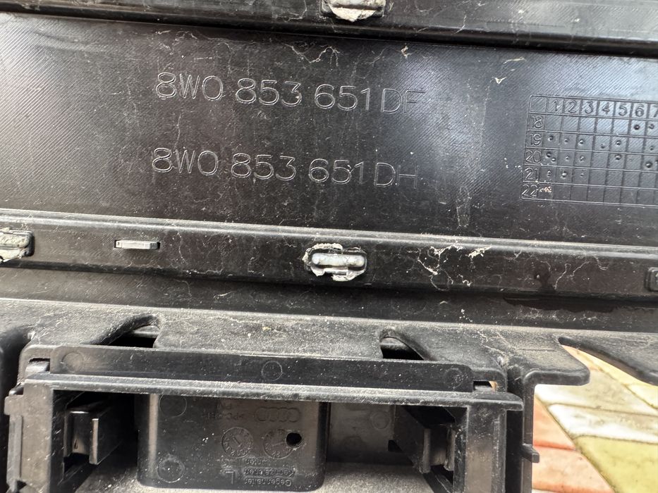 Бампер передній audi A4 b9 бампер ауді А4 б9 рестайлінг в зборі