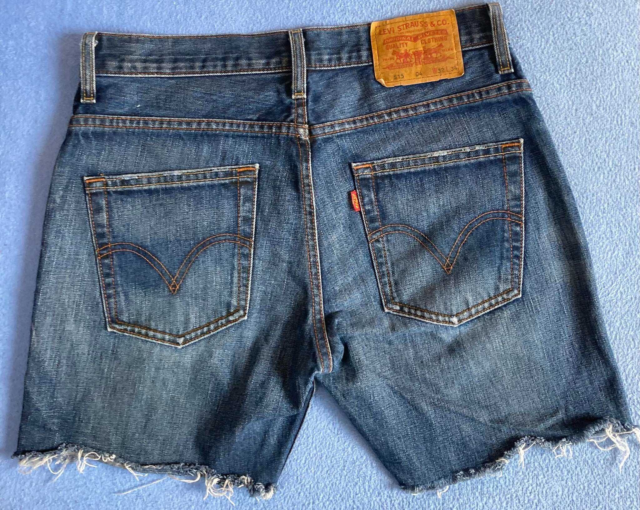 Spodenki jeansowe Levis 515 roz. 32-34