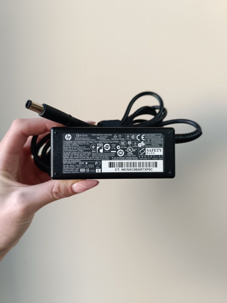 Опт/Роздріб оригінальний блок живлення HP 65W/19.5V-3.33 A/7.4*5.0