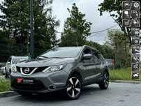 Nissan Qashqai 1.6 / 131KM LED Automat Nawigacja Asystent Pasa Ruchu Grzane Fotele