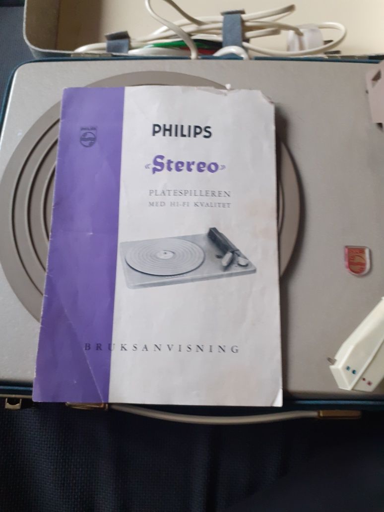 Gramofon philips "stereo vintage