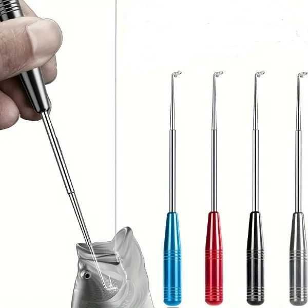 Akcesoria wędkarskie. Urządzenie do wyczepiania haków.