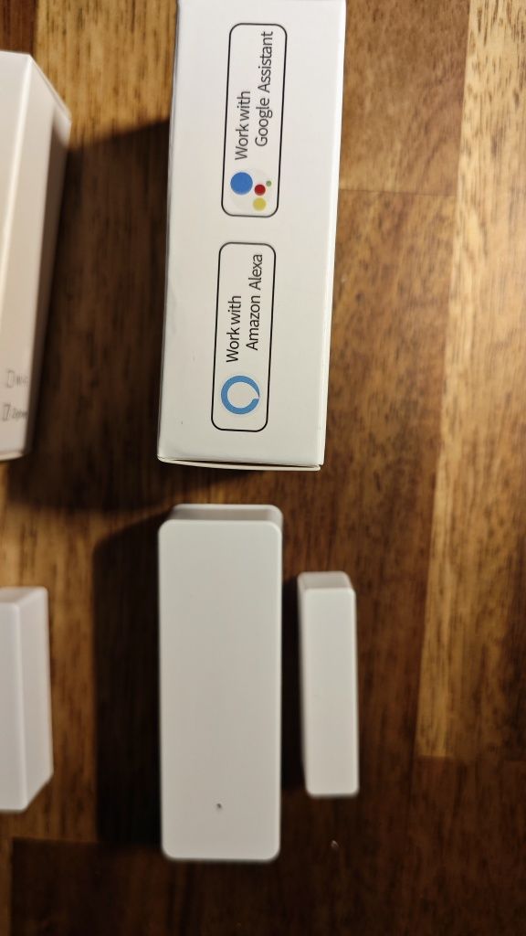 2 sensores de porta ou janela Rita WiFi/ZigBee