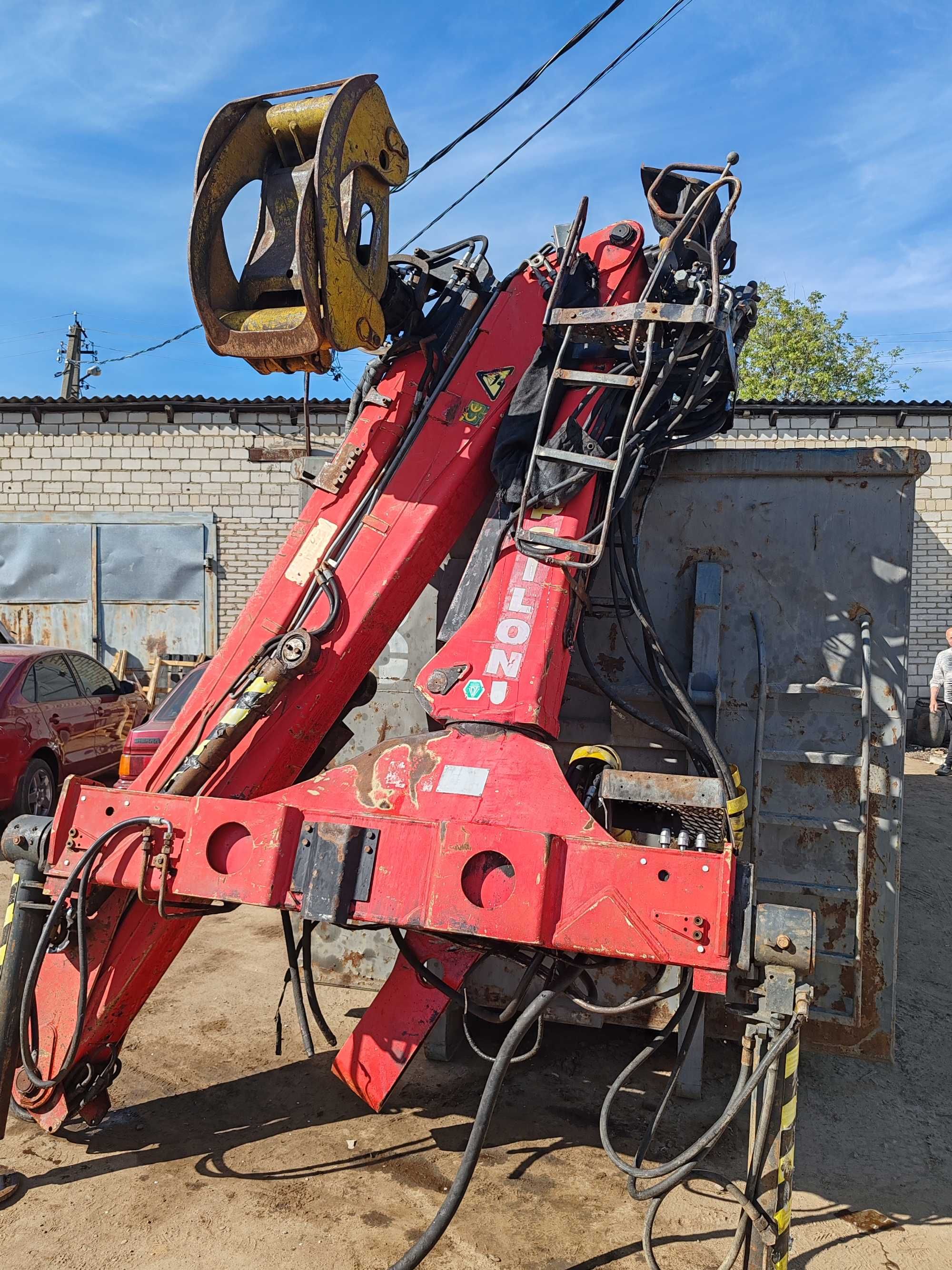 Лісовий Кран маніпулятор Palfinger Epsilon E10.78Z Hiab Fassi Copma