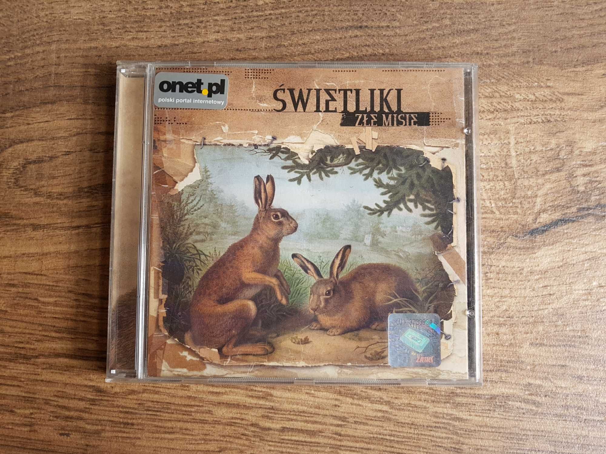 Płyta CD:  Świetliki - ZŁE MISIE