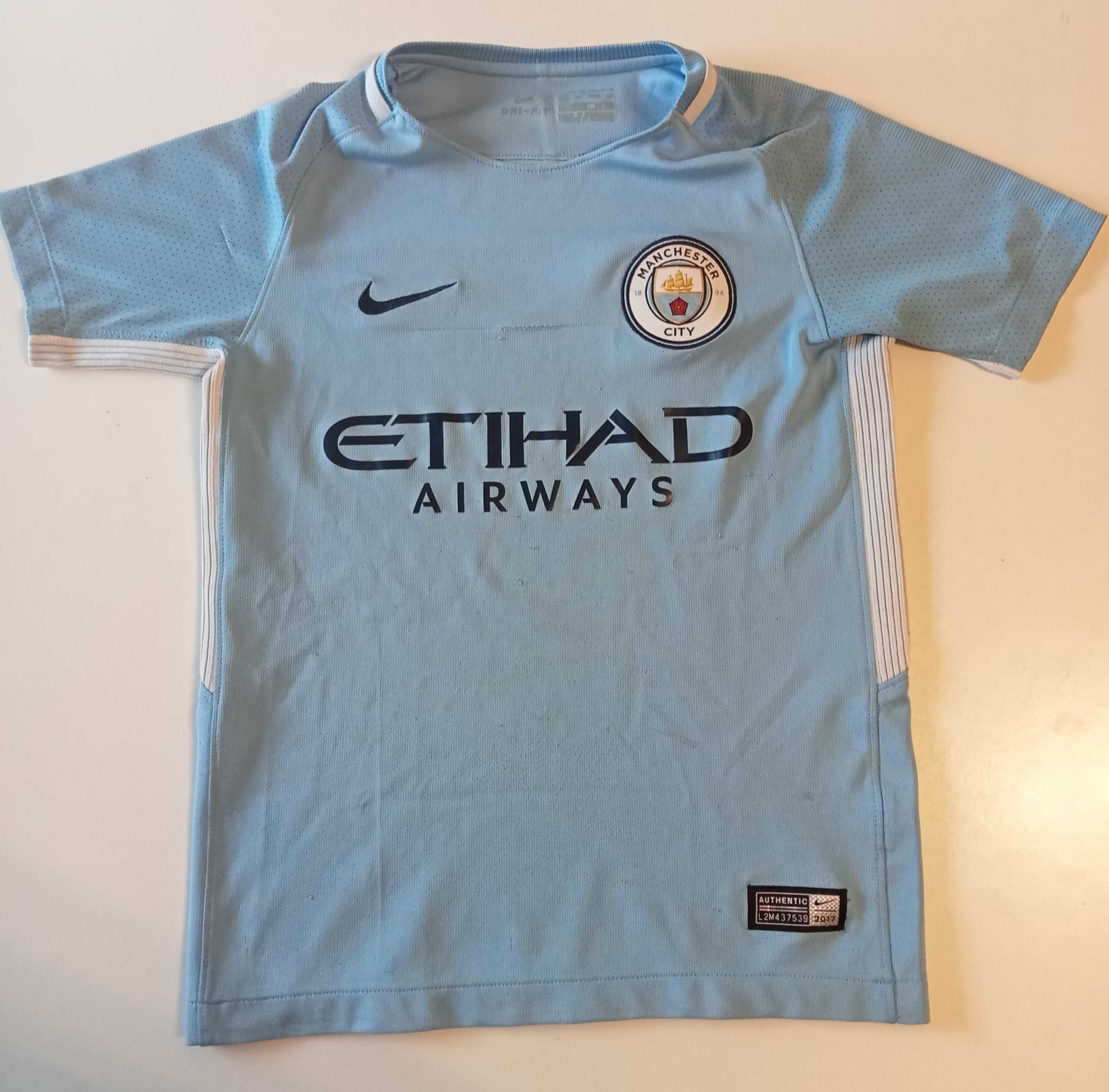 Camisola Futebol Oficial Manchester City - Criança 6, 7, 8, 9 anos