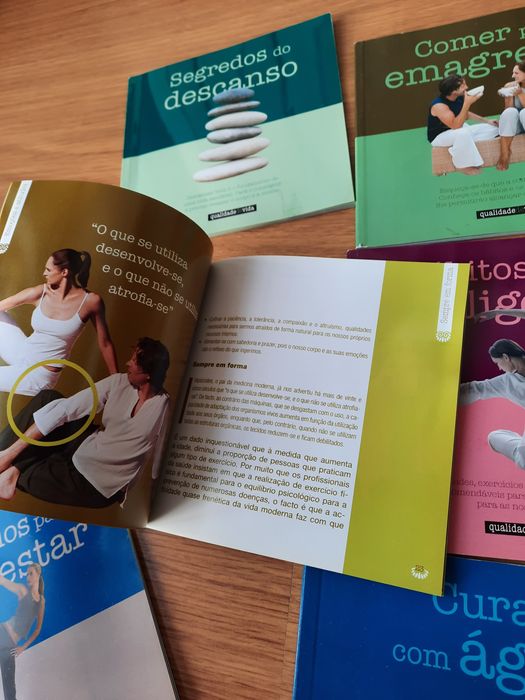 Livros "Qualidade de vida" 7 títulos