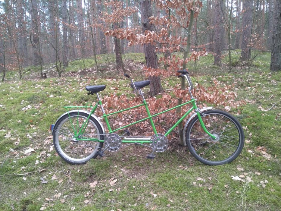 Rower po remoncie tandem dwuosobowy Romet Derby Shimano Nexus 3